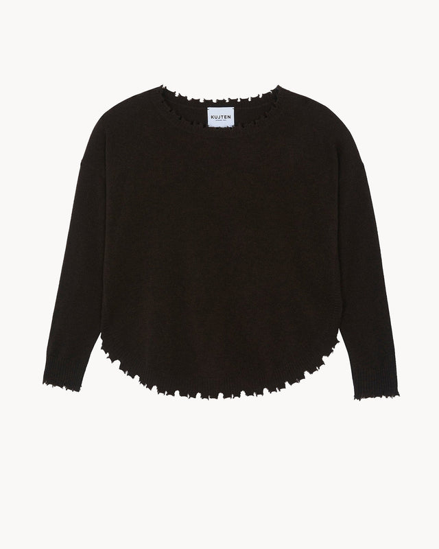 Pull Mela marron - Image principale