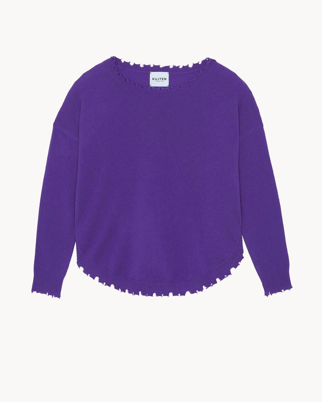 Sweater Mela deep purple - Image principale