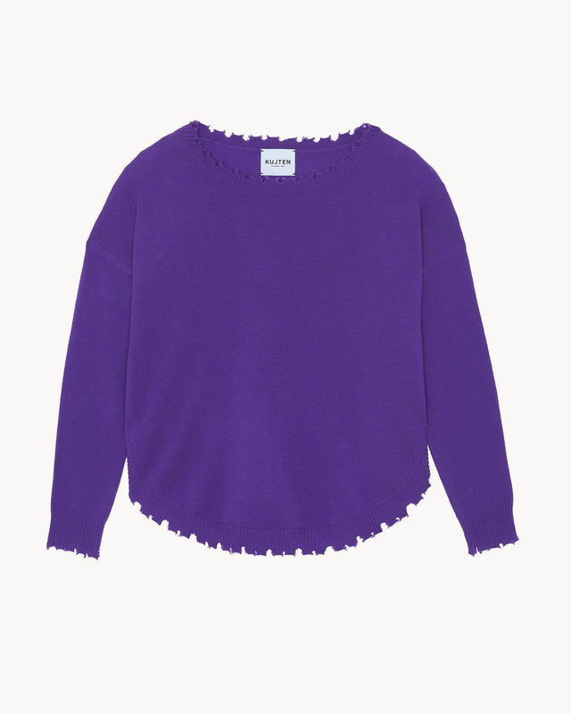 Sweater Mela deep purple - Image principale