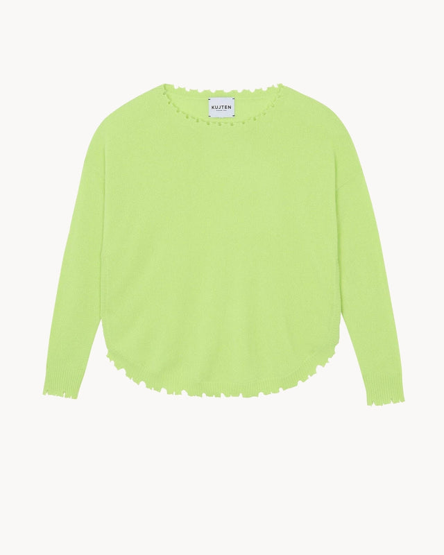 Sweater Mela lime green - Image principale