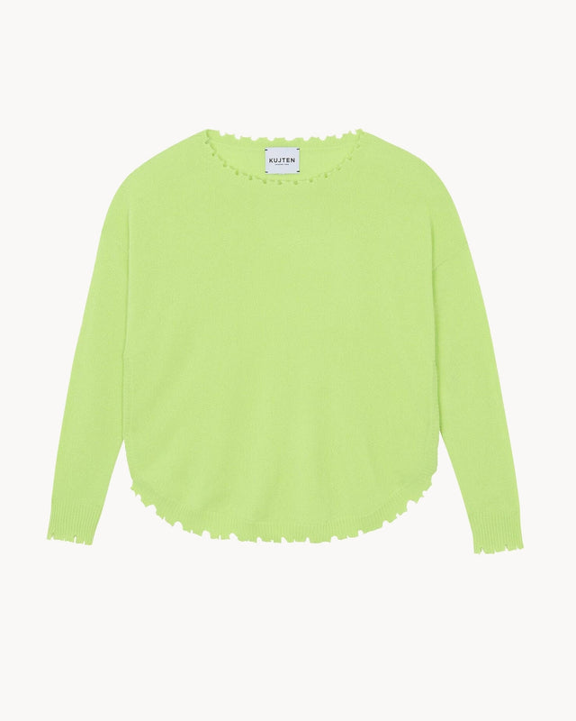 Sweater Mela lime green - Image principale