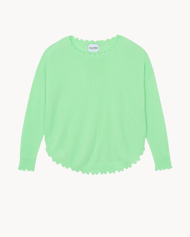 Sweater Mela lumos green - Image principale