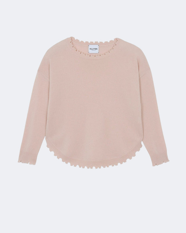 Sweater Mela powder pink - Image principale
