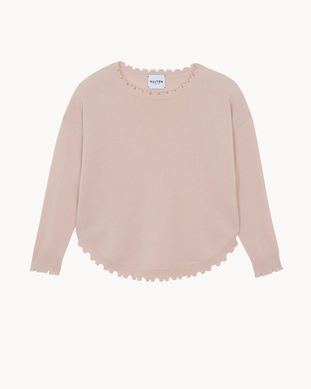 Sweater Mela powder pink - Image principale