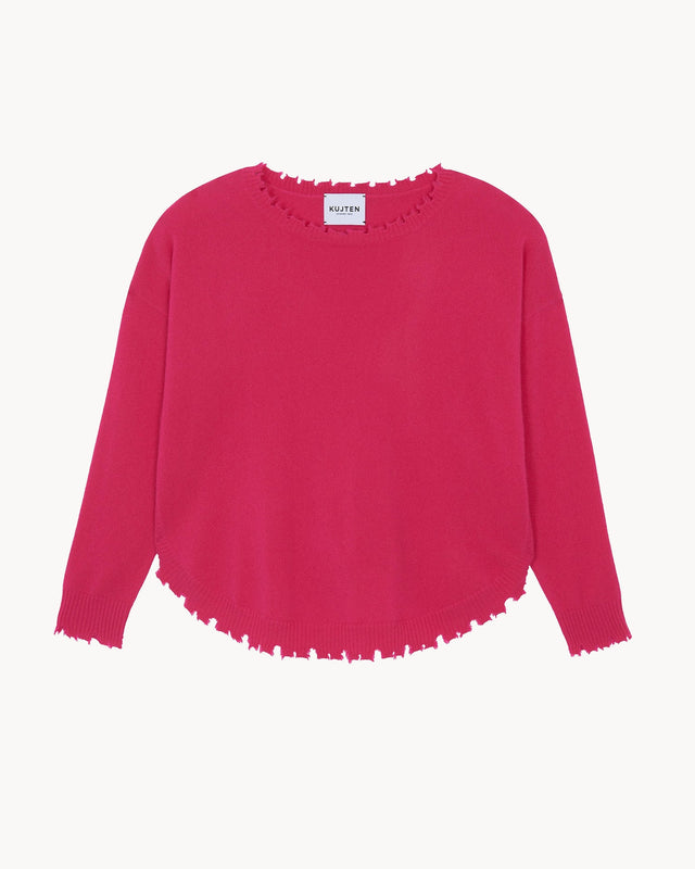Sweater Mela peony pink - Image principale