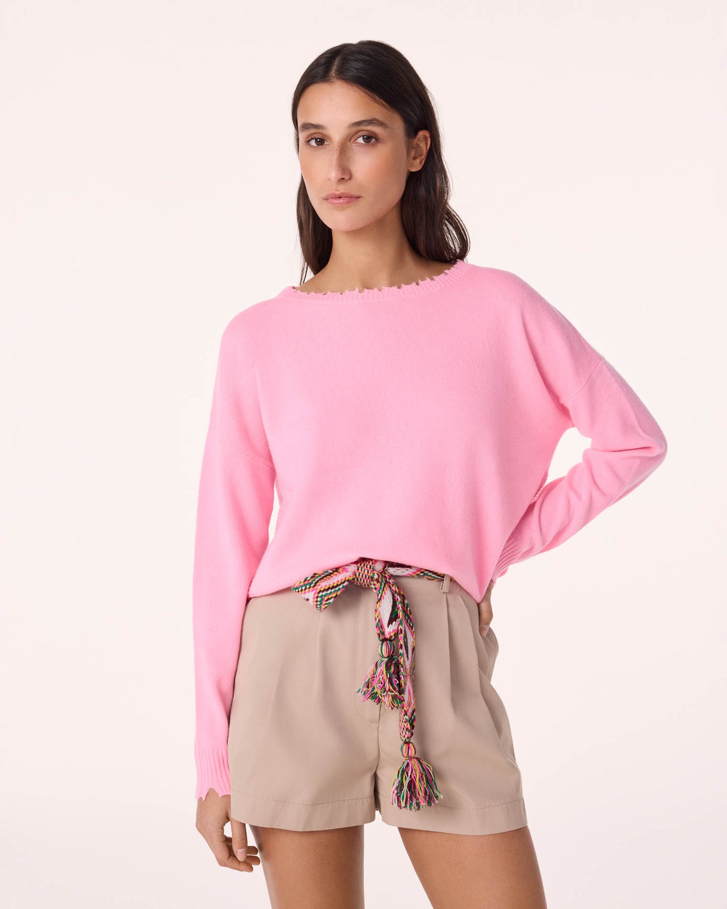 Sweater Mela bubblegum pink