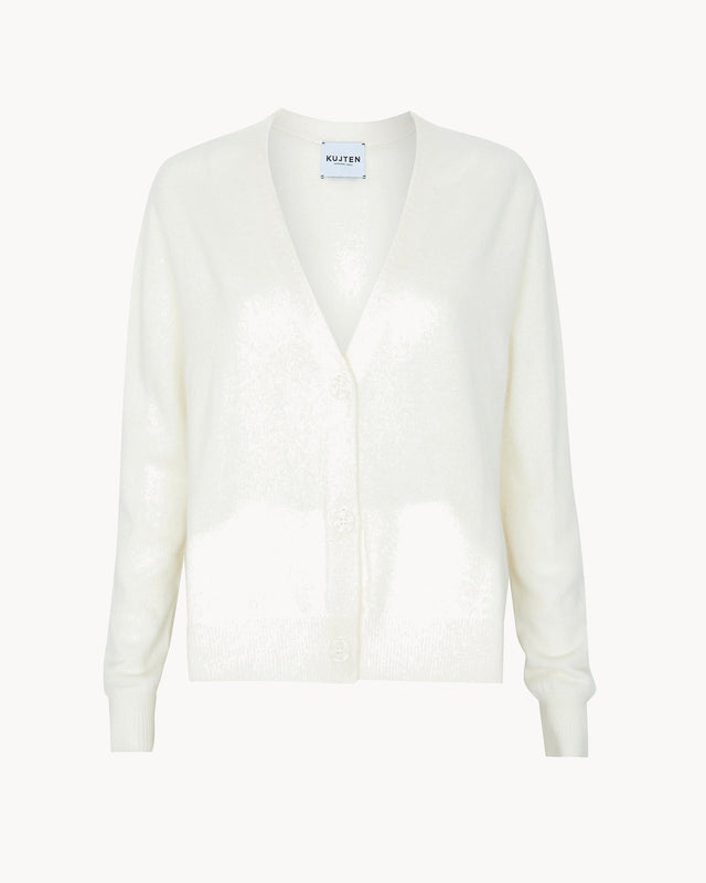 Cardigan Santa J white - Image principale