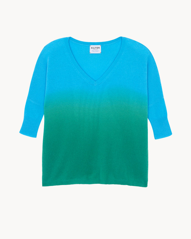 Sweater Minie Dye fluorescent blue - Image principale