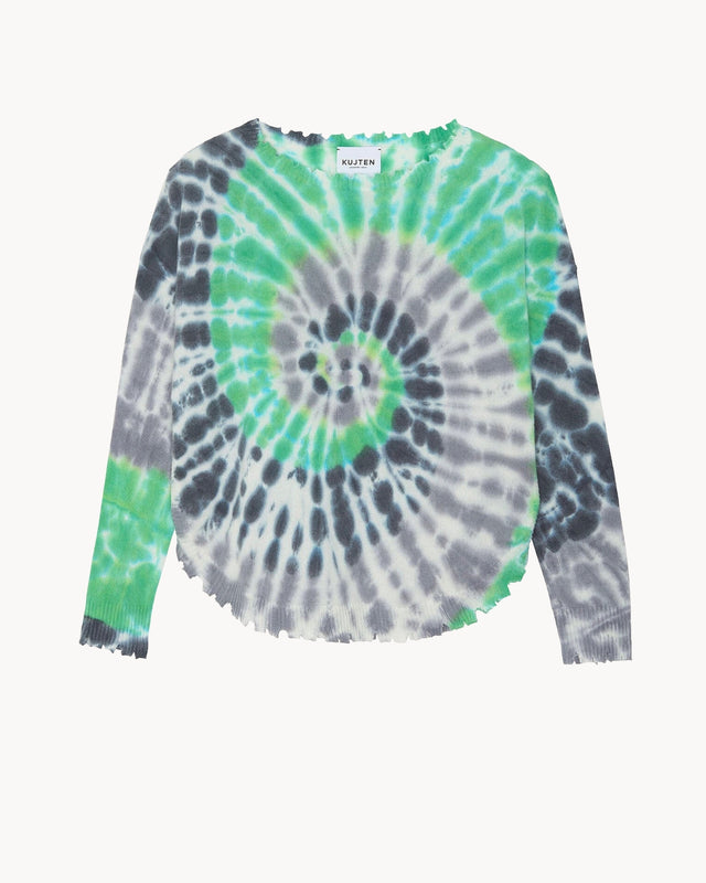 Sweater Mela Sunny flannel gray - Image principale