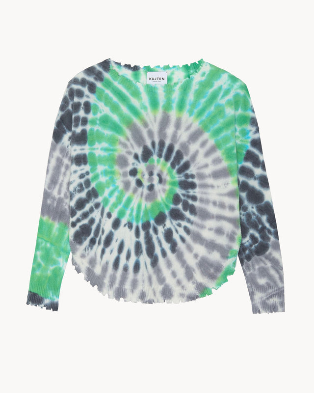 Sweater Mela Sunny flannel gray - Image principale