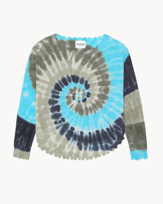 Sweater Mela Sunny turquoise blue - Image principale