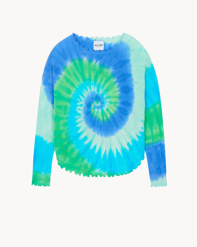 Sweater Mela Sunny grass green - Image principale