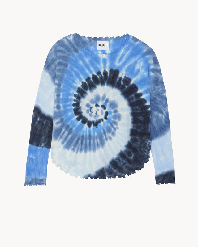 Sweater Mela Sunny marl indigo blue - Image principale
