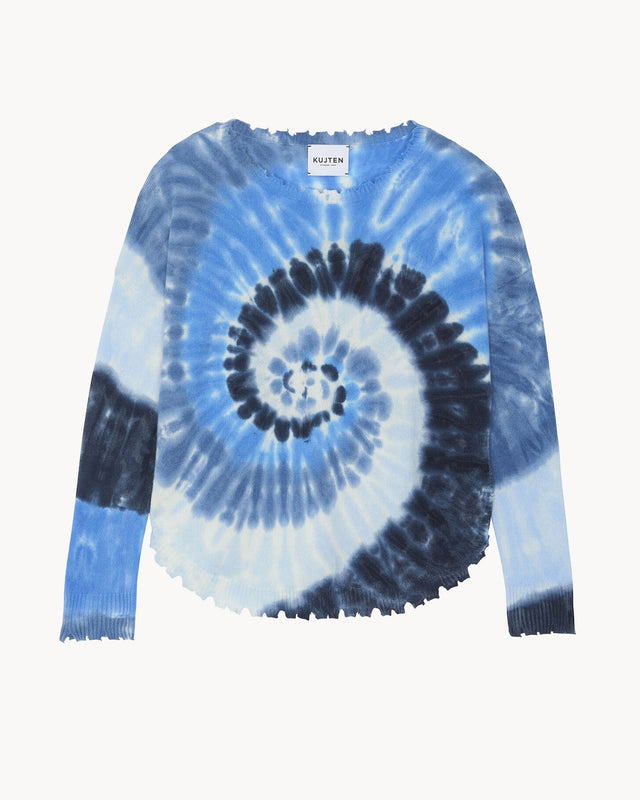 Sweater Mela Sunny marl indigo blue - Image principale