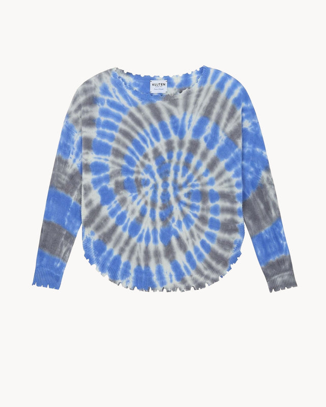 Sweater Mela Sunny grey blue - Image principale