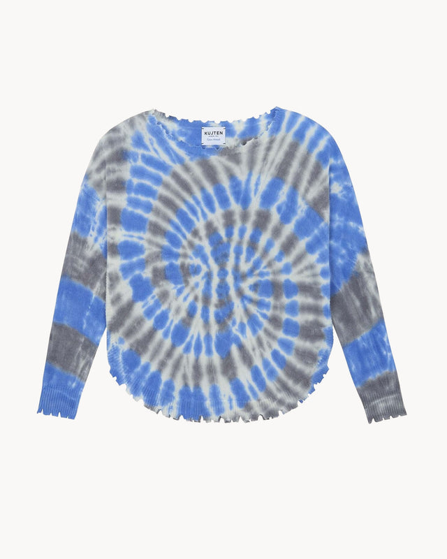 Sweater Mela Sunny grey blue - Image principale
