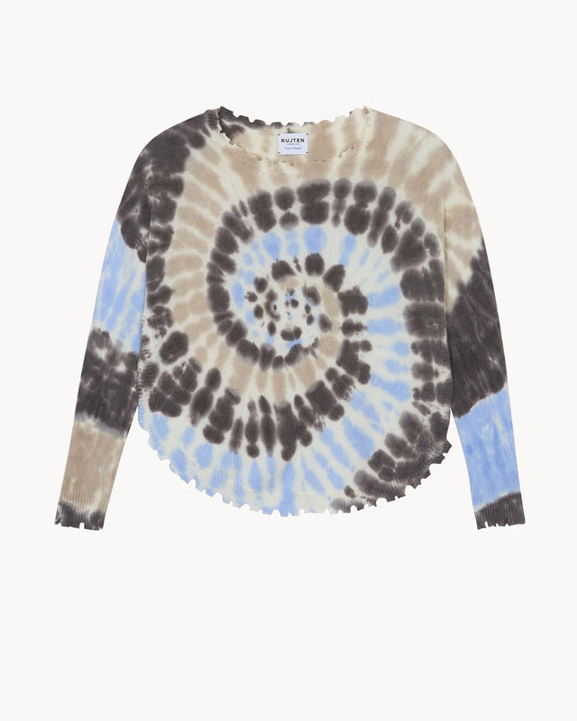 Sweater Mela Sunny jeans brown - Image principale