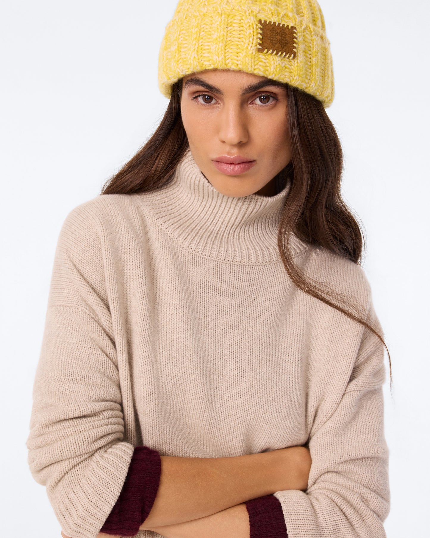 Sweater Ulla oats white