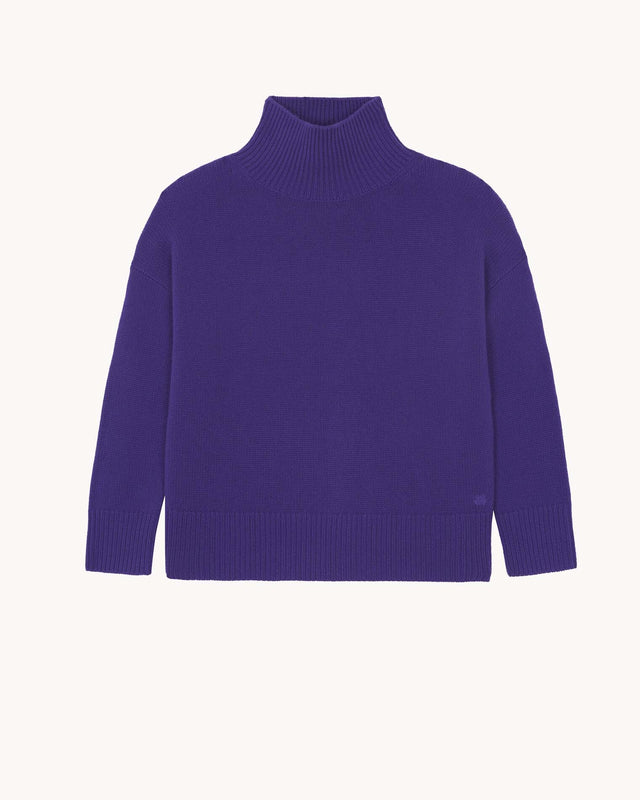 Pull Ulla deep purple - Image principale