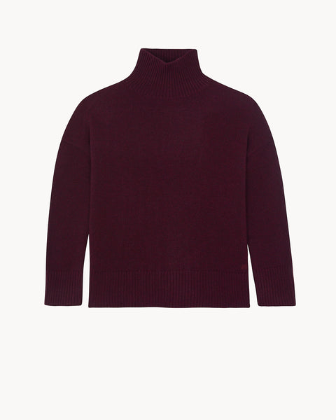 Pull Ulla bordeaux - Image principale