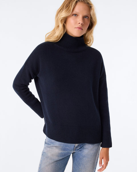 Pull Ulla bleu marine foncé - Image 2