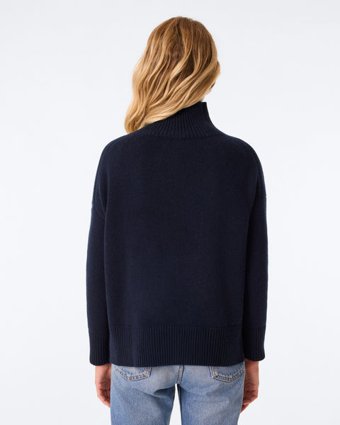 Pull Ulla bleu marine foncé - Image 3