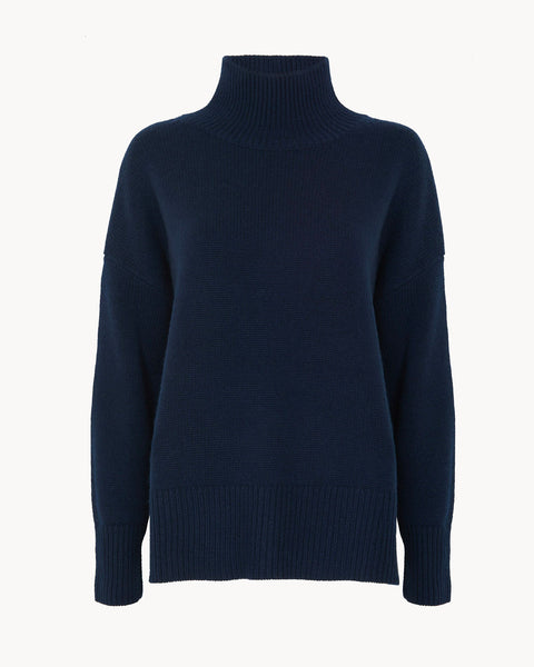 Pull Ulla bleu marine foncé - Image 4