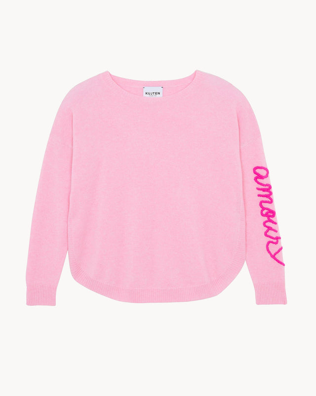 Pull Mela Amour rose candy - Image principale