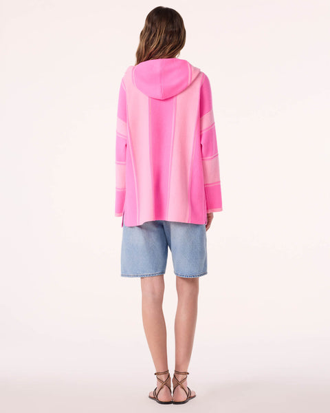 Poncho Baja rose bonbon - Image principale