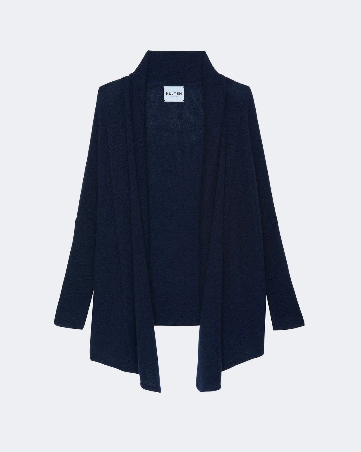 Gilet en cachemire bleu pour femme - Kujten packshot