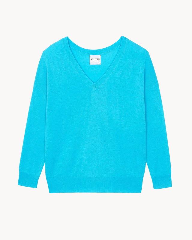 Sweater Lolita turquoise blue - Image principale