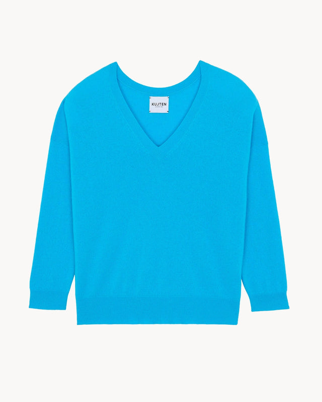 Sweater Lolita floroscent blue - Image principale
