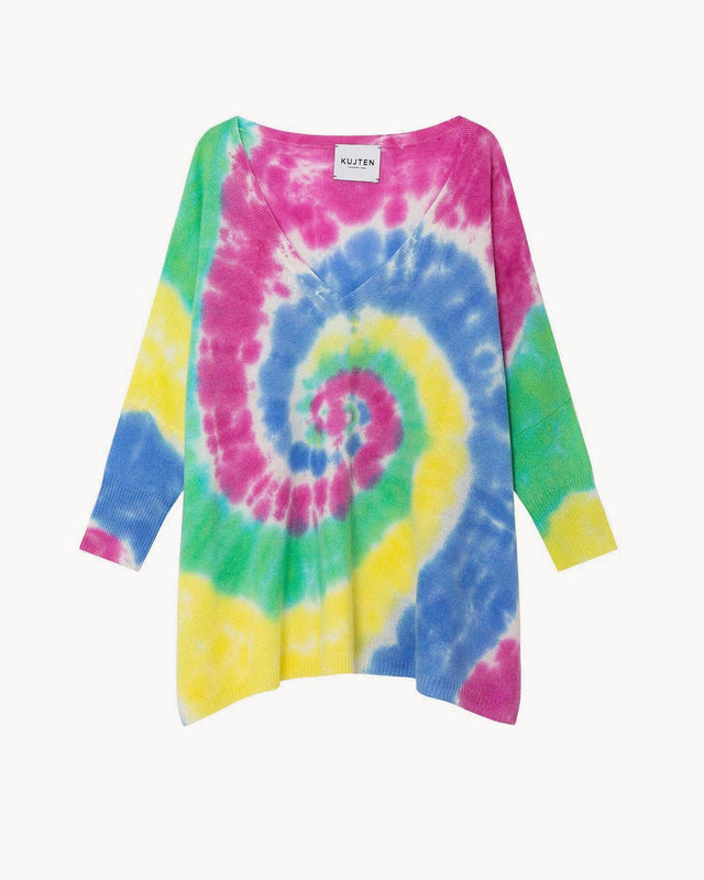 Sweater Minie Sunny pacific turquoise blue - Image principale