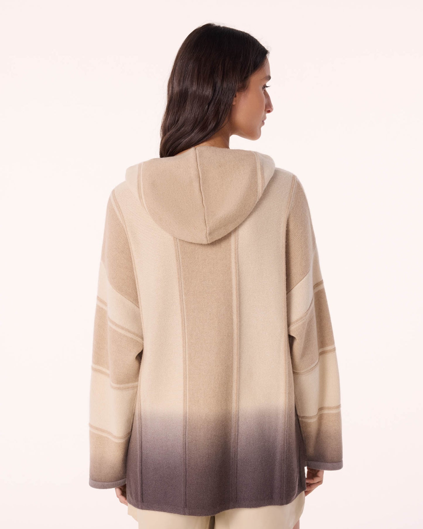 Poncho Baja Dye organic beige