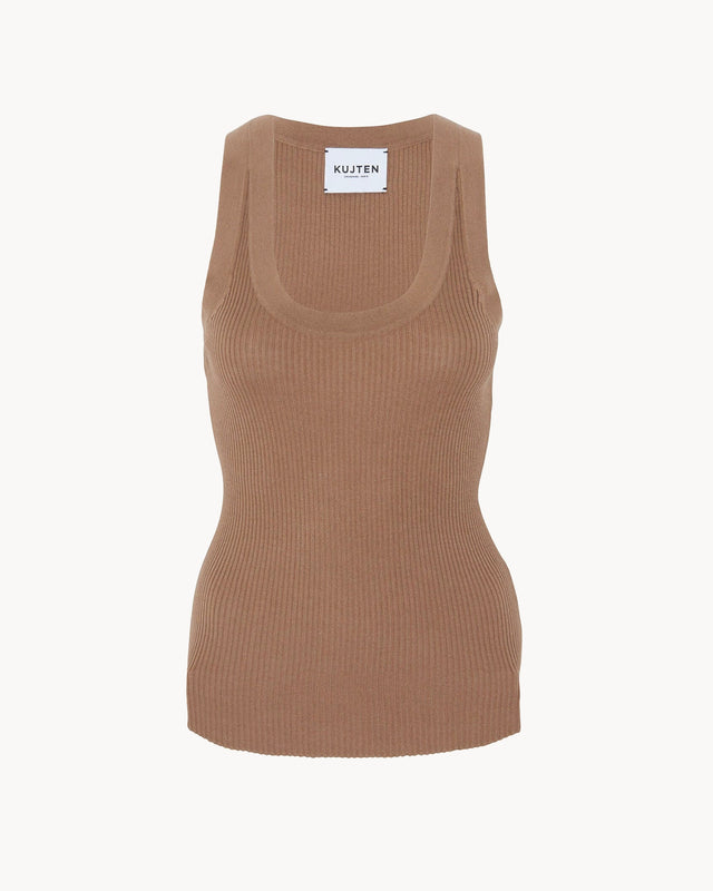 Tank Top Nael camelo brown - Image principale