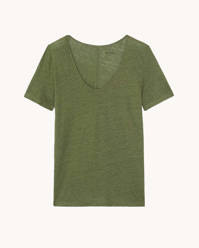 T-Shirt Janis kaki clair - Image principale
