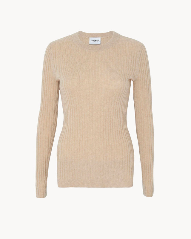 Sweater Bibi organic beige - Image principale