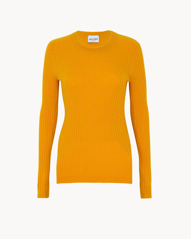 Sweater Bibi saffron yellow - Image principale