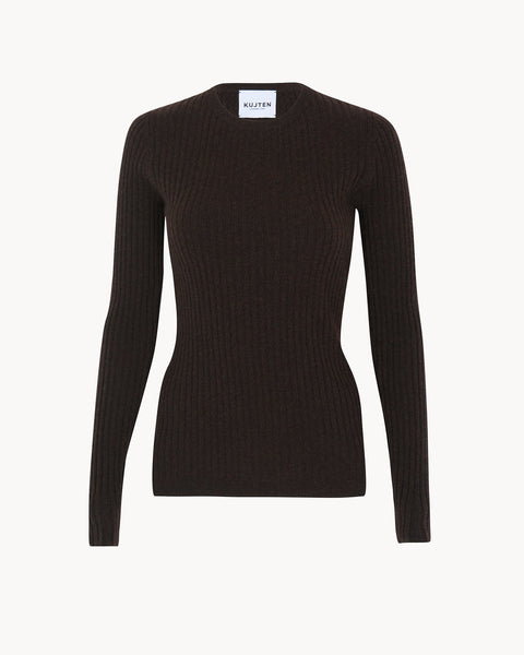 Pull Bibi marron - Image principale