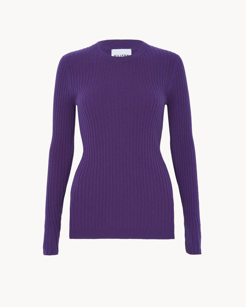 Pull Bibi deep purple - Image principale