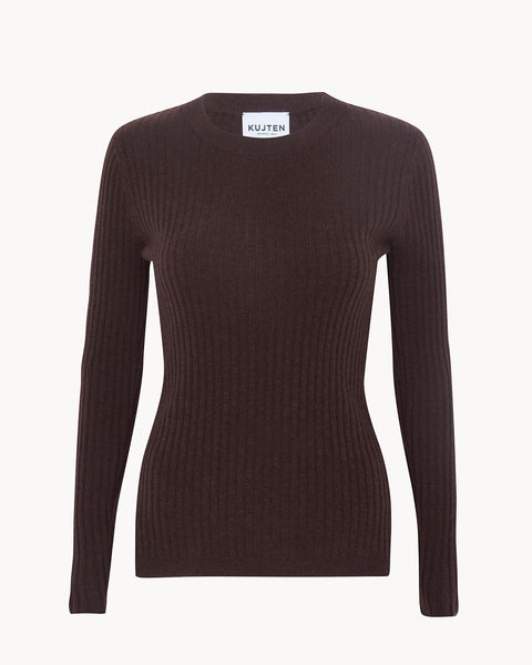 Sweater Bibi dark chestnut - Image principale