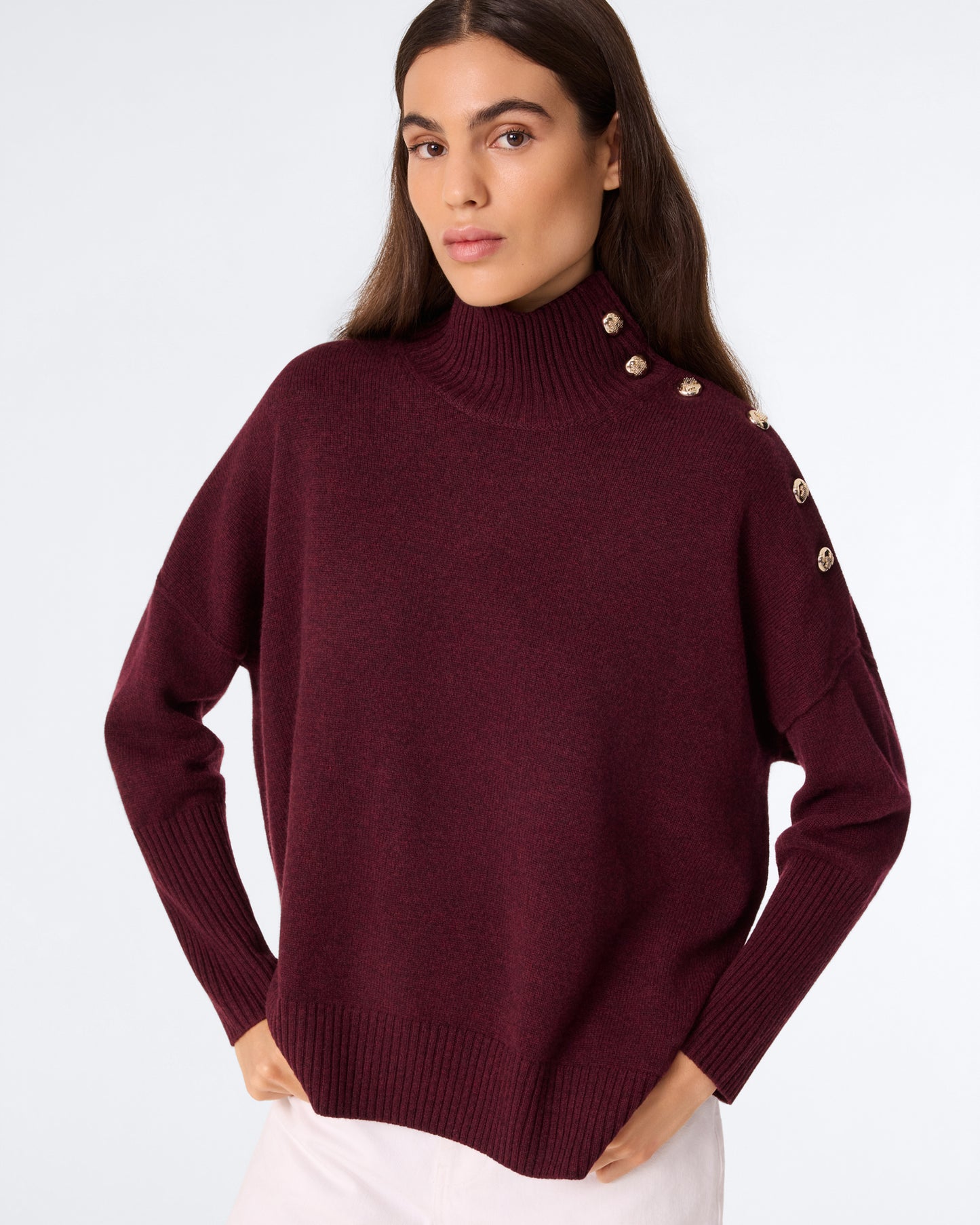 Pull Pinko bordeaux