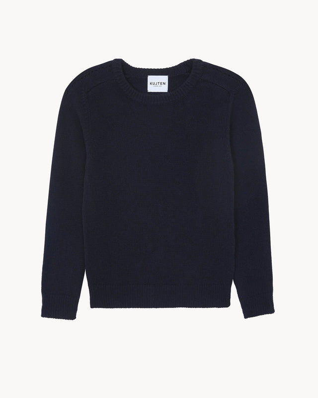Pull Nanami bleu marine foncé - Image principale