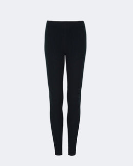 Legging en cachemire noir pour femme - Kujten packshot