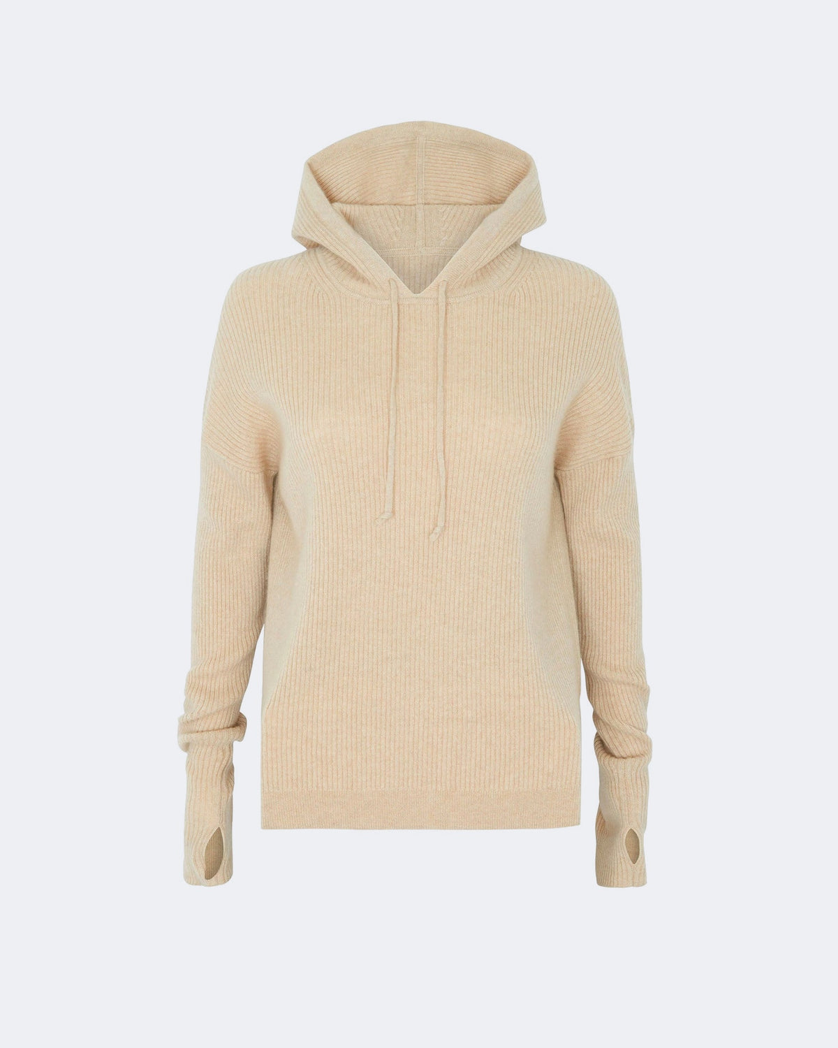 Pull en cachemire beige pour femme - Kujten packshot