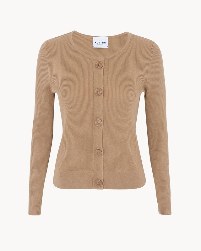 Cardigan Thiziri savanna beige - Image principale