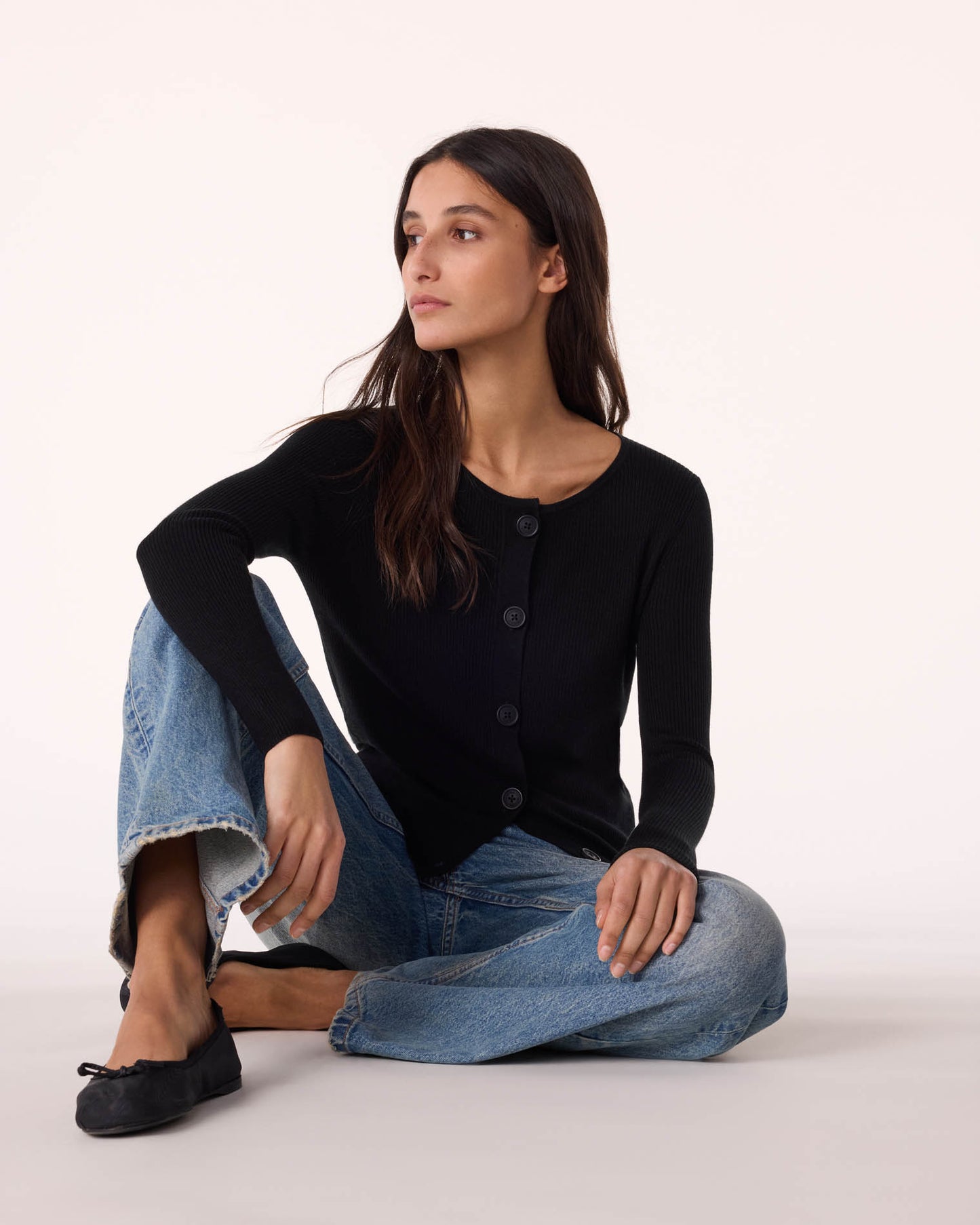 Cardigan Thiziri black