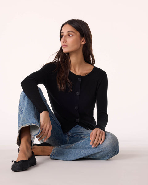 Cardigan Thiziri noir - Image 1