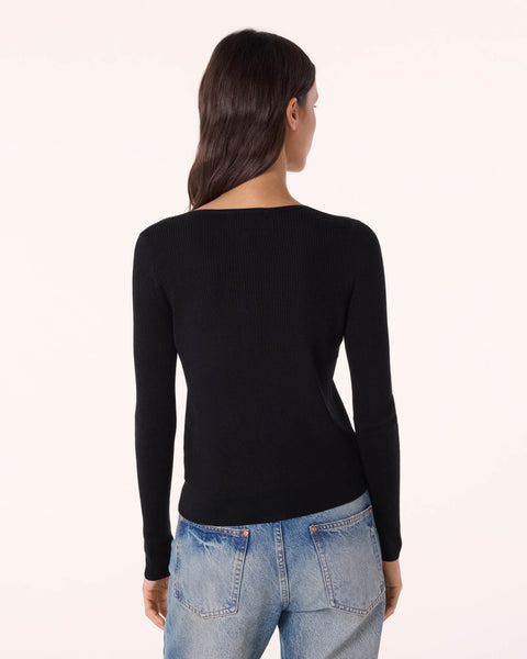 Cardigan Thiziri black - Image principale