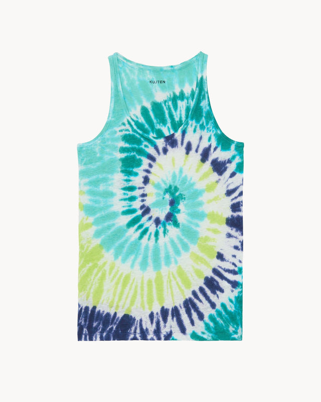 Tank Top Soft Sunny blue green - Image principale